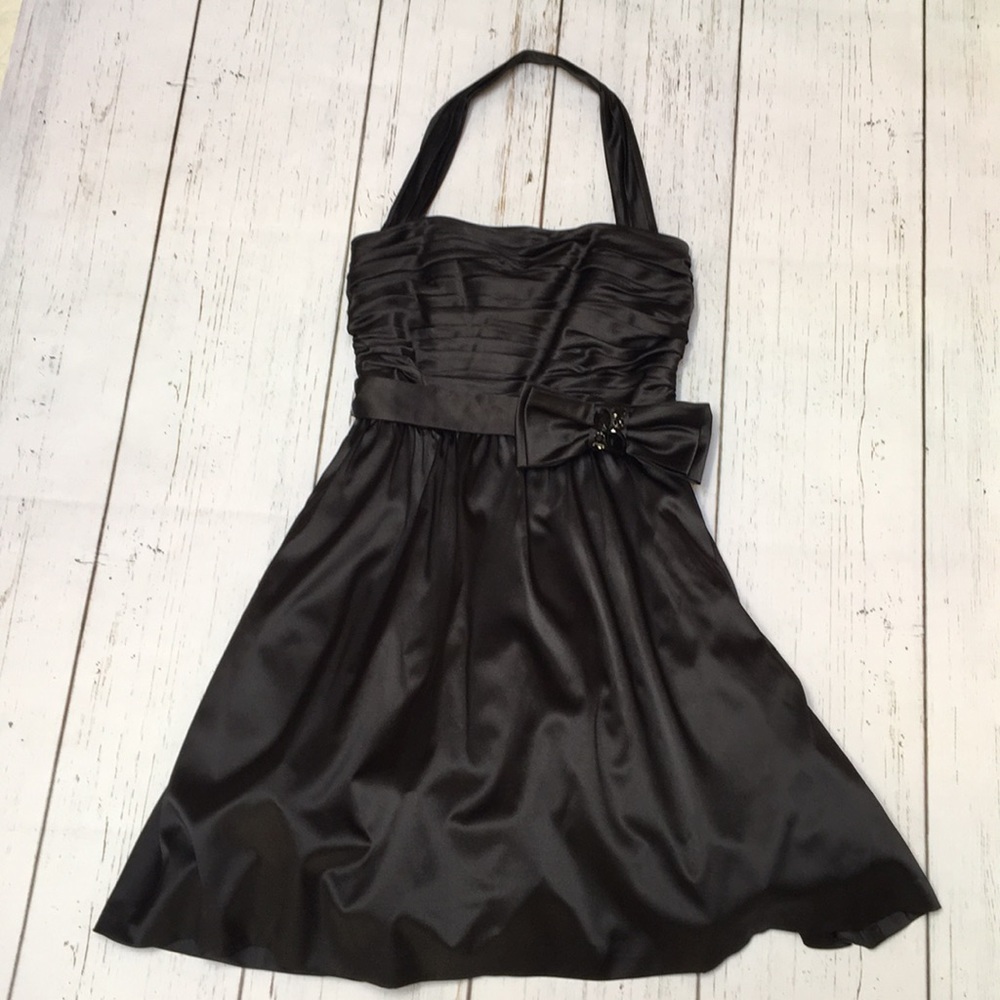 WHBM removable halter dress